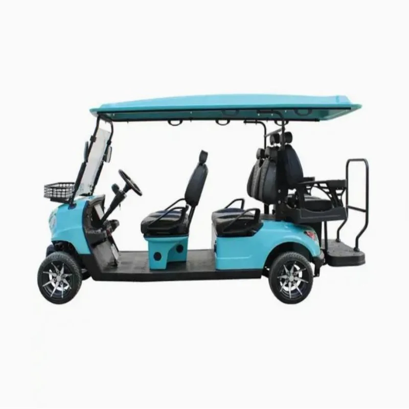 핫 세일 MMC 브랜드 전기 골프 카트 판매 미국 도로 주행 가능 골프 카트 2+2 좌석 골프 카트 4000w72v120ah 골프 카트