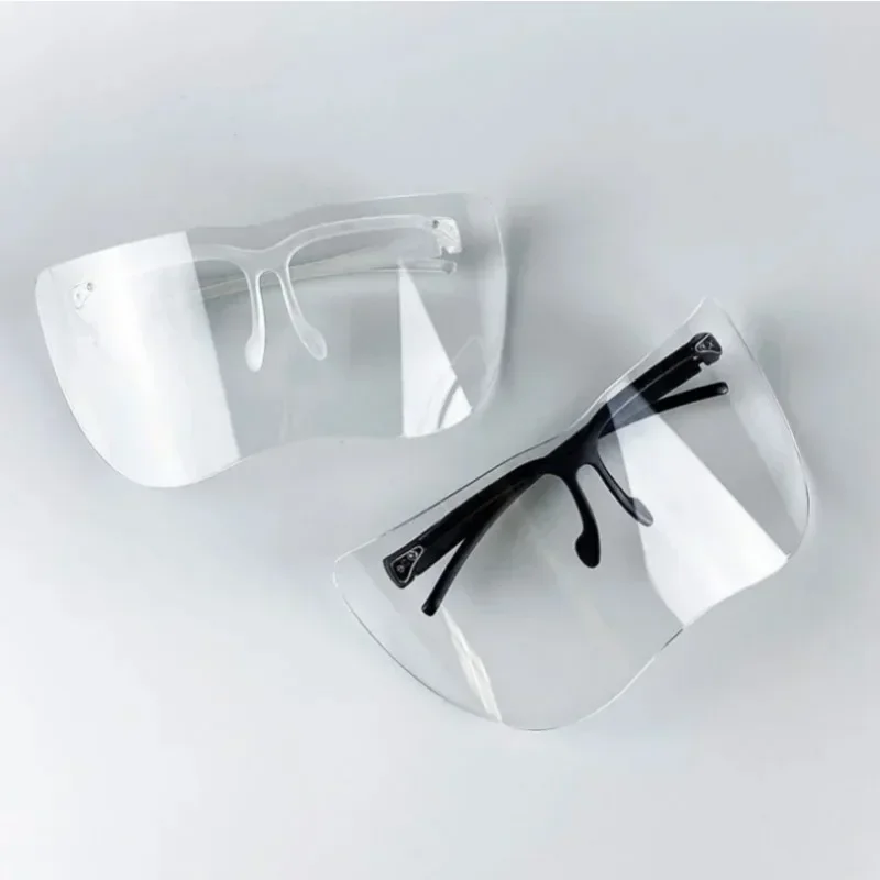 Protective Goggles Protective Glasses Anti-splash Face Shield Transparent Goggles Screen Mask Visor Eye Protection Glasses Anti-fog Protective Face Mask Kitchen Tools