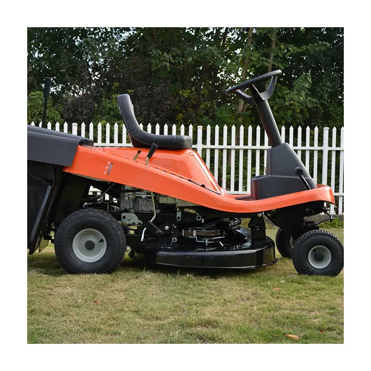 Forestry Machinery Riding Lawn Mower Gasoline Tractor Garden Lawn Mower 30 Inch Riding