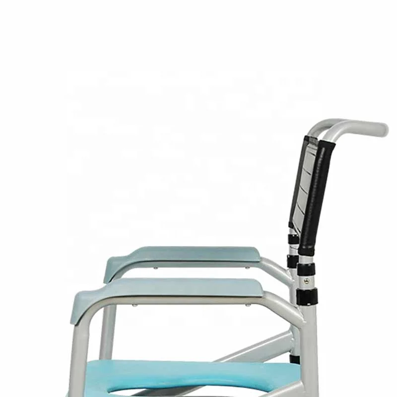Factory cheapest hospital adult elderly disabled foldable portable toilet commode shower chair 5