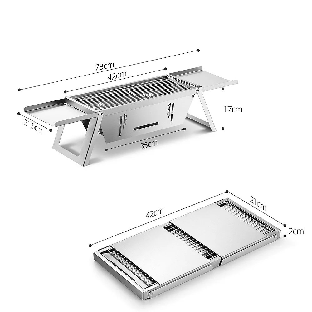 Portable Stainless Steel Grill 6