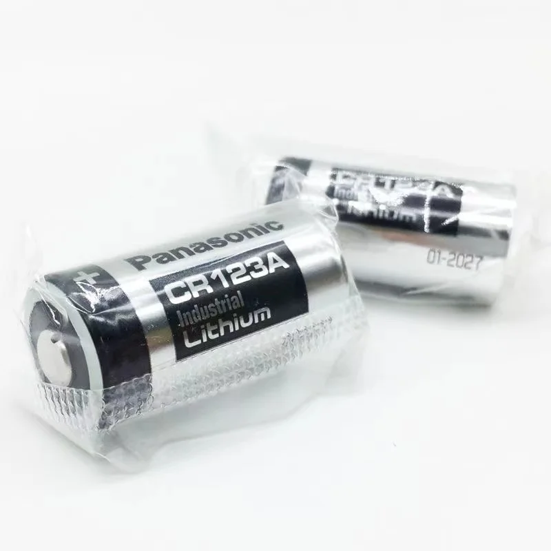 Panasonic-Batterie Arlo 123 Lithium 3V, pour appareil photo CR123A,  CR17345, DL123A, EL123A, original - AliExpress