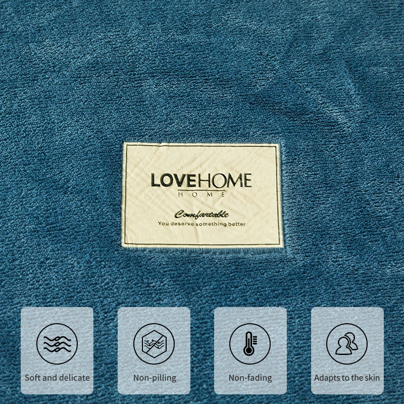 Mattress Cover Simple Solid Color Fitted Sheet Nordic Mattress Cover Plush Bed Sheet Winter Warm Elastic Soft Bed With Elastic Band