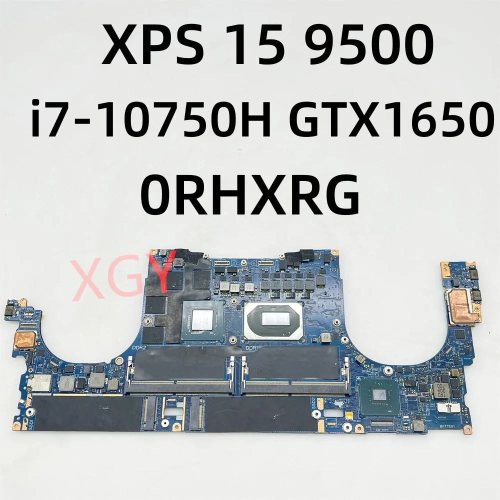 Scheda Madre Del Computer Portatile Originale Per Dell Xps 15 9500 Mainboard Cn-0Rhxrg 0Rhxrg La-J191P I7-10750H Gtx1650Ti I9-10885H Gtx1650