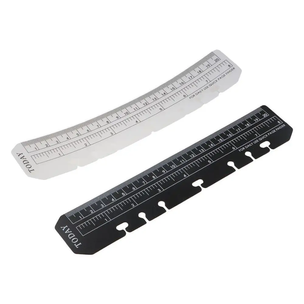 Measurement Index Ruler Separator Loose Leaf Notebook Bookmark Ruler Drafting Drawing A5 A6 A7 Bookmark Straight