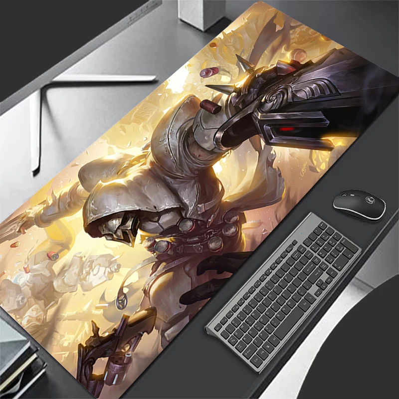 

Anime Overwatch Pc Office Large Mouse Pad XXL Laptop Rubber Lock Edge Soft Gaming Mousepad Computer Keyboard Desktop Protect Mat