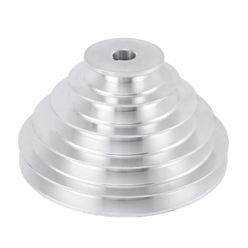 

Алюминиевый 5-ступенчатый шкив типа А, шкив для пагоды, внешний диаметр 54-150 мм (диаметр отверстия 14 мм, 16 мм, 18 мм, 19 мм, 20 мм, 22 мм, 24 мм, 25 мм, 28 мм)