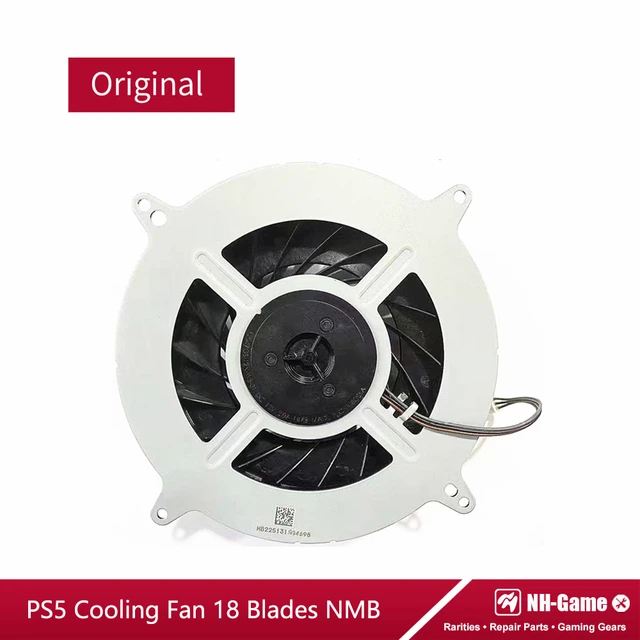 Tbest Remplacement du ventilateur pour PS5 pour remplacement du ventilateur  PS5 23 lames Dissipation thermique réduction du bruit