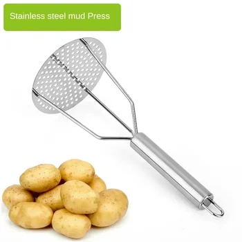 Schiacciapatate in acciaio inossidabile Schiacciapatate per verdure Crush Verdura Frutta Pressa Maker Utensile da cucina Gadget Accessori da cucina 1
