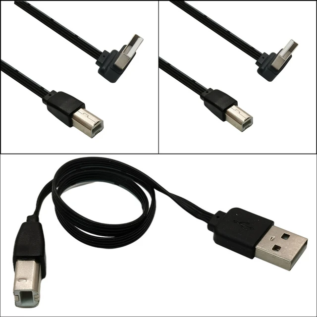 OpenII Câble d'imprimante USB court USB 2.0 A mâle vers B mâle