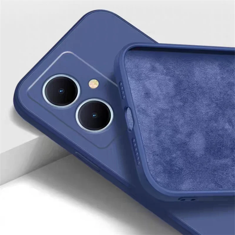 

Liquid Silicone Case For Vivo V29 Lite Cover for Vivo V29 Lite Funda Shell Coque Soft TPU Proective Phone Case for Vivo V29 Lite
