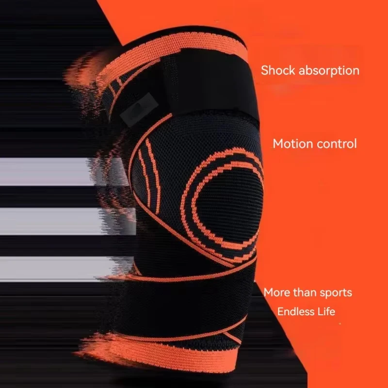 Knee Brace Compression Knit Pad For Sports