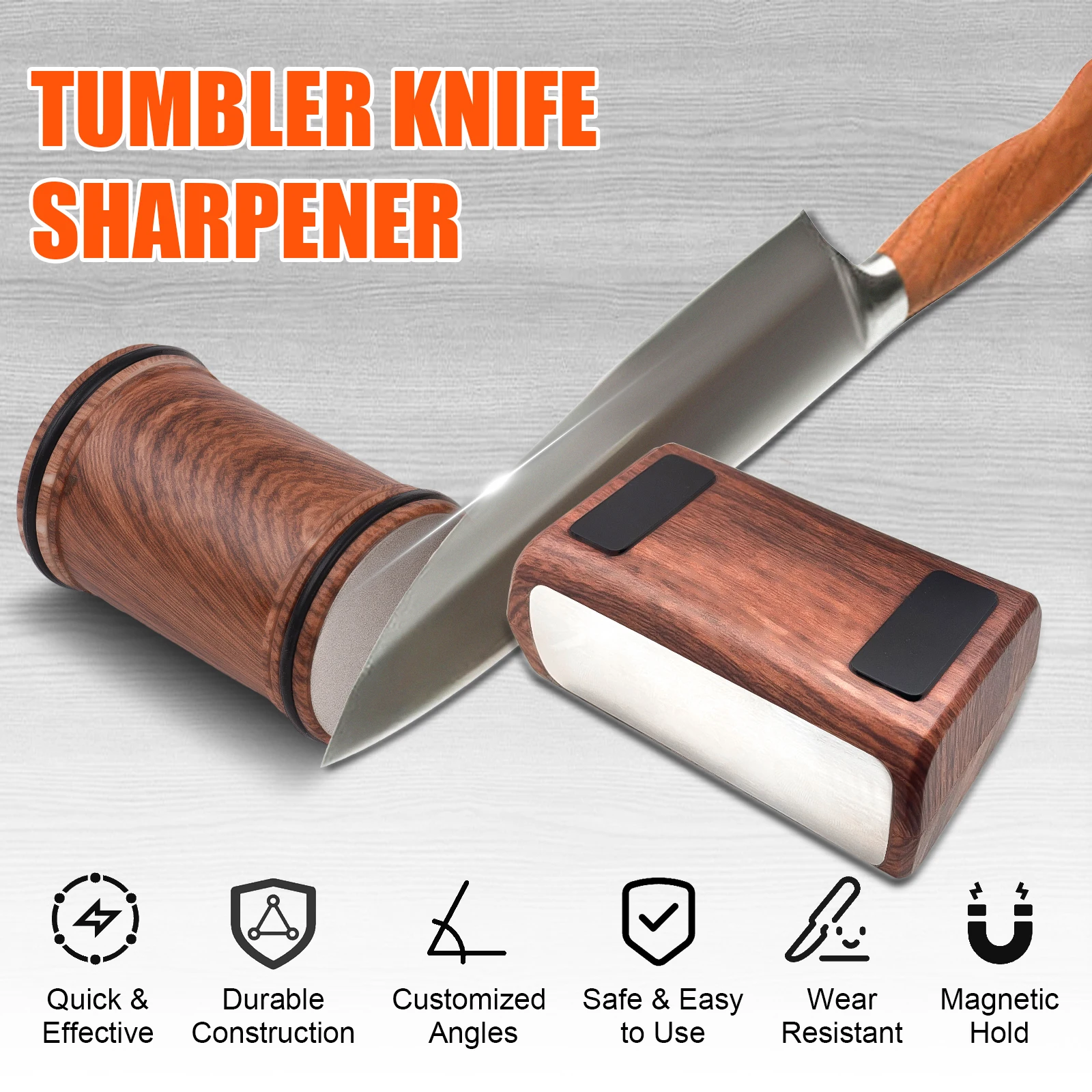 TumblerRollingKnifeSharpenerDetachableKnifeSharpeningfoTumbler