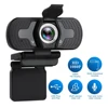 Smart Home Mini Webcam with Own 110 ° 1080P HD Wide Angle Built-in Stereo Microphone Support for Lens Autofocus Plug and Play 1