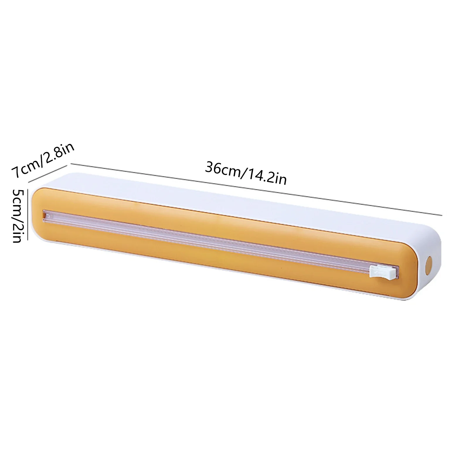 Cling Film Dispensers Wall Mount Magnetic Aluminum Foil Slider Cutter Storage Box Reusable Dustproof Moistureproof Kitchen Tools food film dispenser cling wrap dispenser kitchen wrap dispenser plastic wrap dispenser cling film cutter plastic wrap cutter