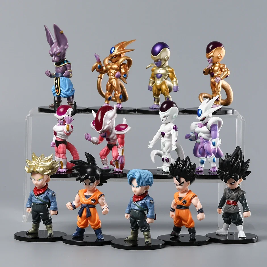 漫画の置物のおもちゃセット,ドラゴンボールgt,超サイヤ人,4