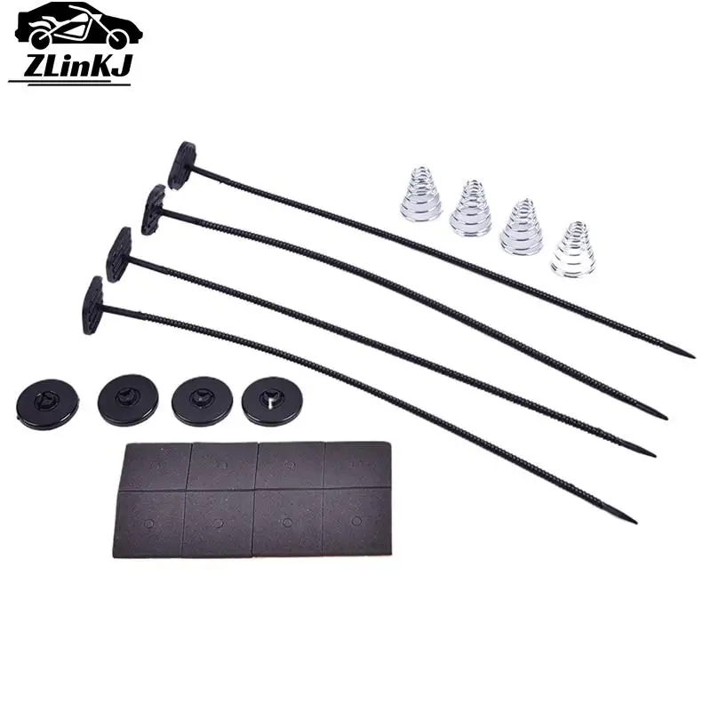 

1Set Zip Ties Straps Tabs Springs Electric Radiator Fan Tie Strap Mounting Kit