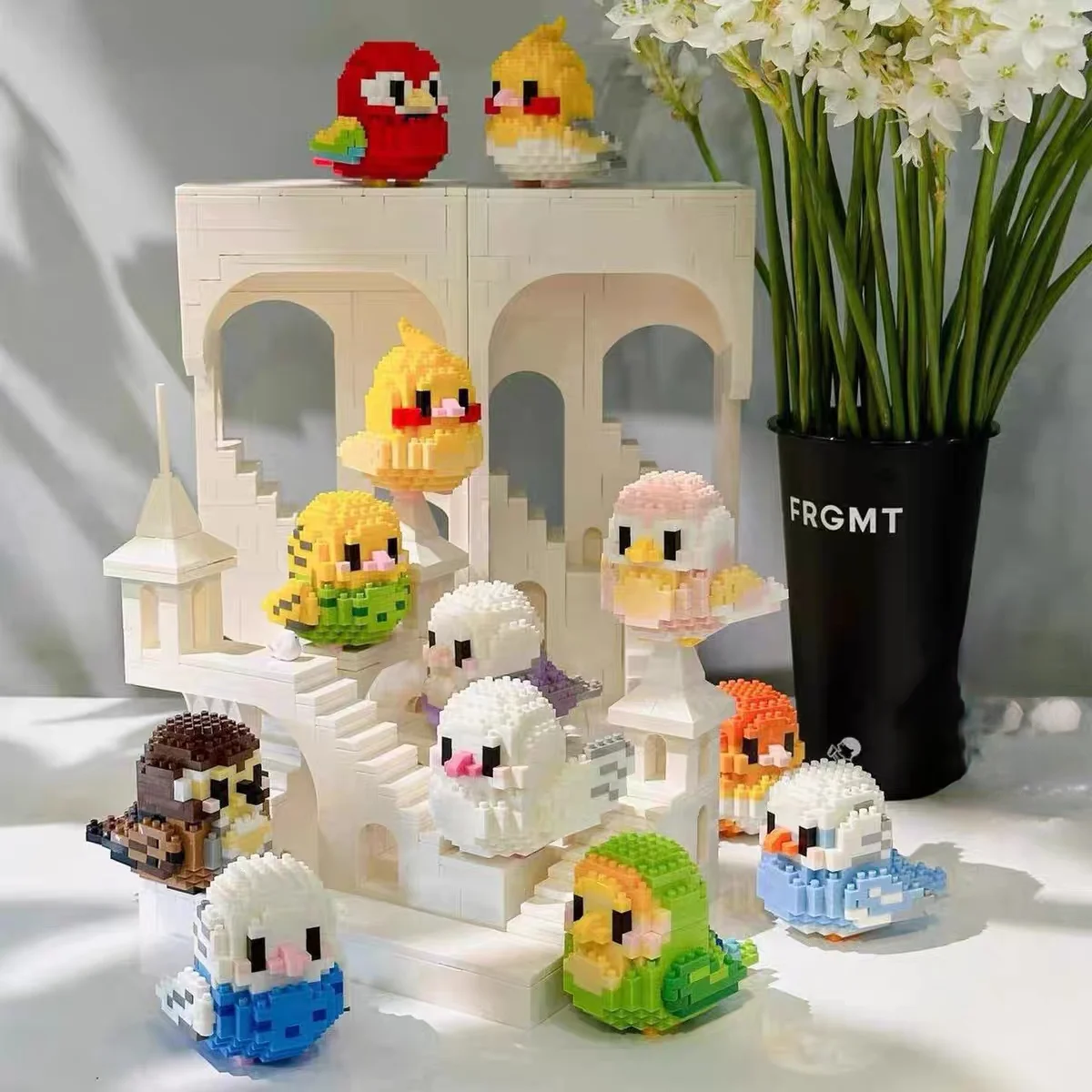 Micro Building Blocks Plastic Bird Toys for Kids