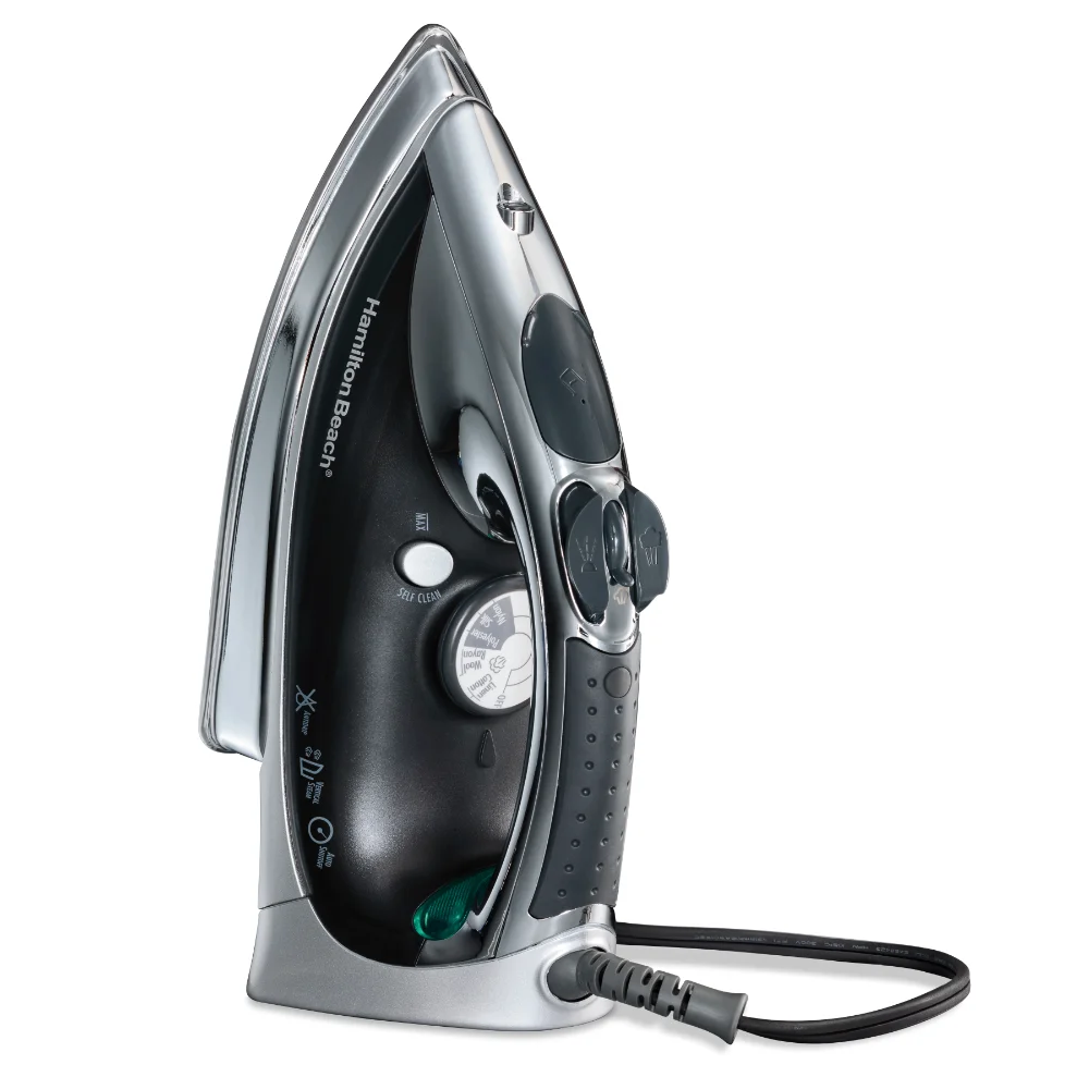 Professional Iron, Stainless Steel Soleplate, Auto Shutoff, Anti-Drip, 14980 Steam Iron for Clothes 3