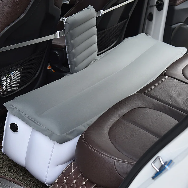 Car Travel Mattress Folding Car Bed Vehicle Camping Rear Seat Mat Air Mattress Footrest Rear Seat Sleep In The Air Mat