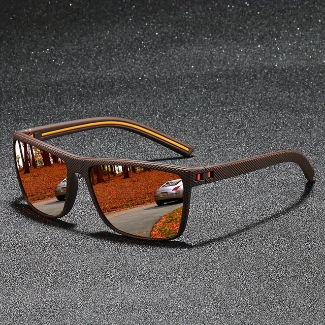 Lunettes de soleil carrées vintage tendance pour hommes et femmes, de marque, pour la conduite et la pêche 1