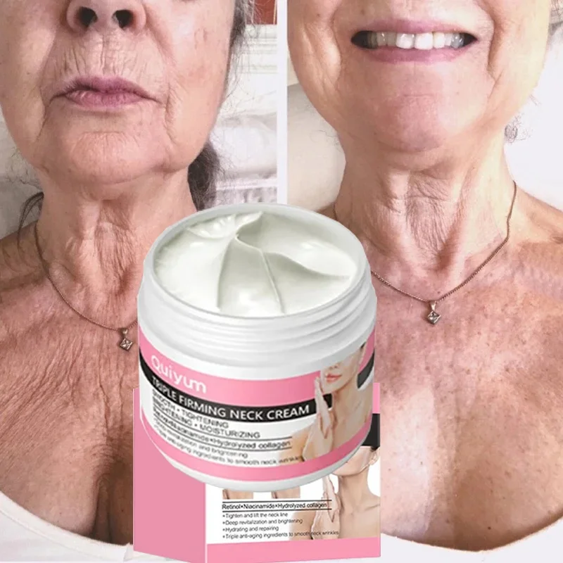 

Neck Wrinkle Remover Cream Firming Smooth Face Skin Anti-Wrinkle Anti-Aging Whitening Moisturizing Nourishing Body Care Beauty