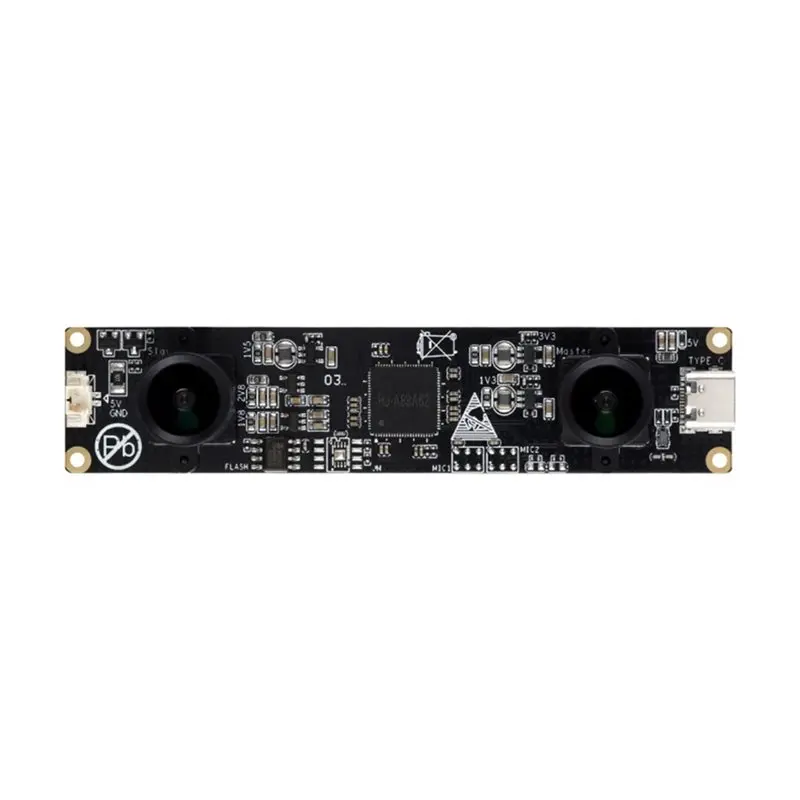 【선물】USB 카메라 모듈 2MP UVC 플러그 앤 플레이, 듀얼 OS02G10 센서, 62Mm 베이스라인, 로봇/3D 비전 S용 동기화 프레임 출력