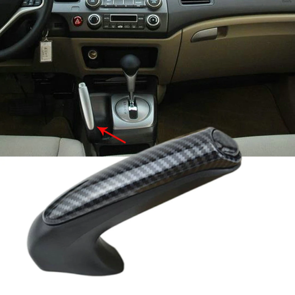 Hand Brake Parking Handle Lever Grip Handbrake Trim Cover Compatible For  2006-2011 47115SNAA82ZA 47115SNAA82ZB