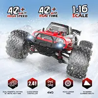 DEERC 9500E 1:16 RC Car: 4x4, 40 KPH, 2.4Ghz, 2 Batteries, Off-Road Monster Truck, Kids/Adults. 2