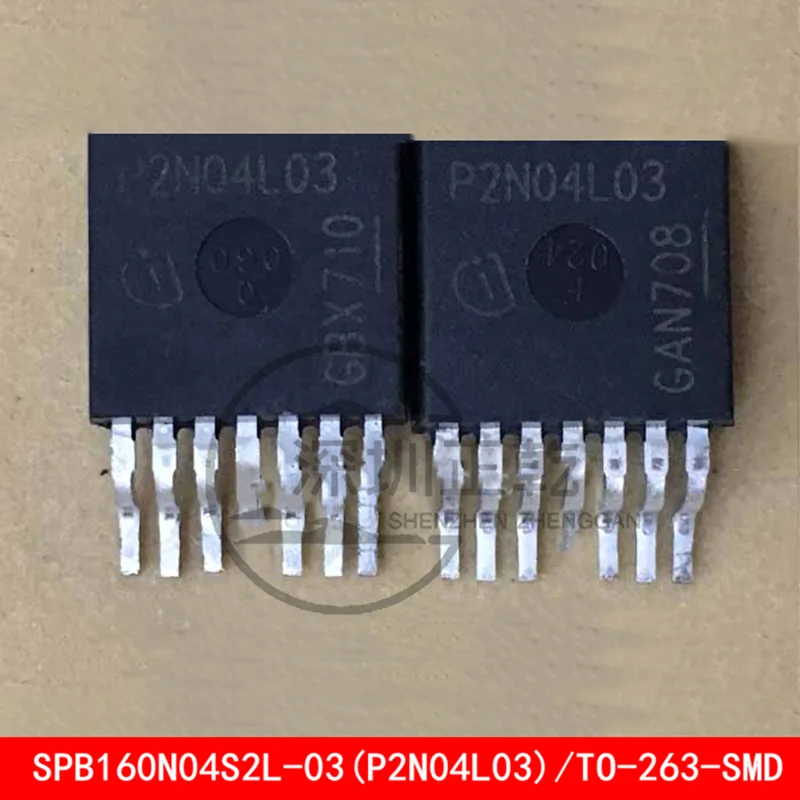 New Original 1Pcs/Lot P2N04L03 SPB160N04S2L-03 SPB160N04S2L or SPB160N04S2-03 P2N0403 SPB160N04 TO-263 160A 40V Power MOSFET new original 1pcs sct20n120 20n120 to 247 20a 1200v silicon carbide mosfet good quality