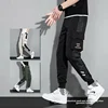 Summer New Men's Cargo Pants Korean Trendy Hooligan Style Loose Fit Casual Pants Wholesale For Youth Fashion