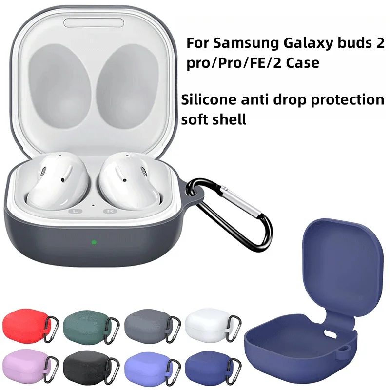 Custodia Per Samsung Galaxy Buds Live/Pro/2Pro/Fe Auricolare Custodia Protettiva In Silicone Liquido Anti Goccia Per Galaxy Buds Fe
