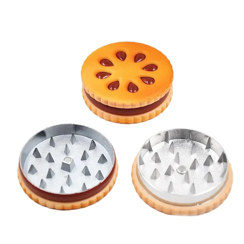 Premium Herb Grinder - 3-Layer Metal Gear Tobacco & Spice Crusher, 55mm