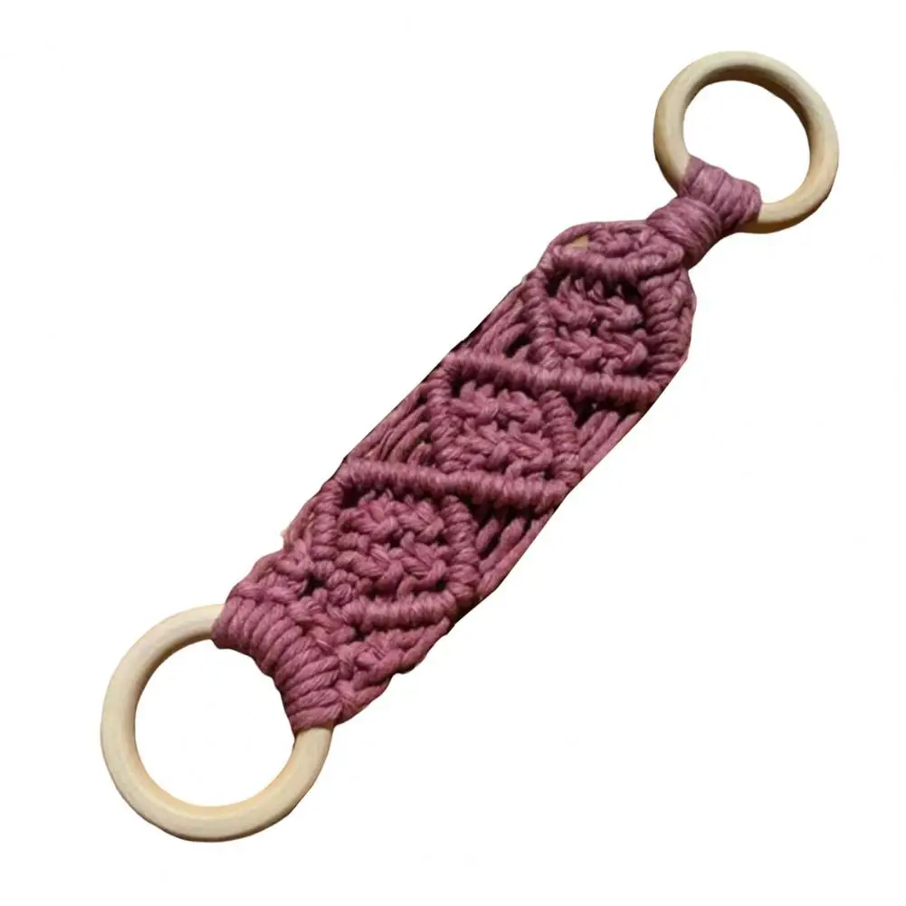 Crochet Towel Ring Easy Installation Towel Ring Versatile Crochet Kitchen Hanger Easy Hanging for Dish for Various