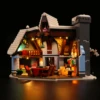 Vonado LED Light Kit For 10293 Santa’s Visit Building Blocks Set (NOT Include the Model) Bricks DIY Christmas Gift Toys 5