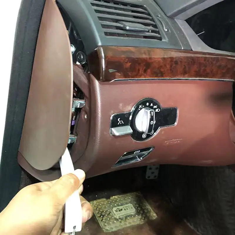 Auto Innen werkzeug Kunststoff Stahl Schrauben dreher für Mercedes-Benz Tür verkleidung Innen entferner Kunststoff Hebels tange Werkzeug – Detail 2