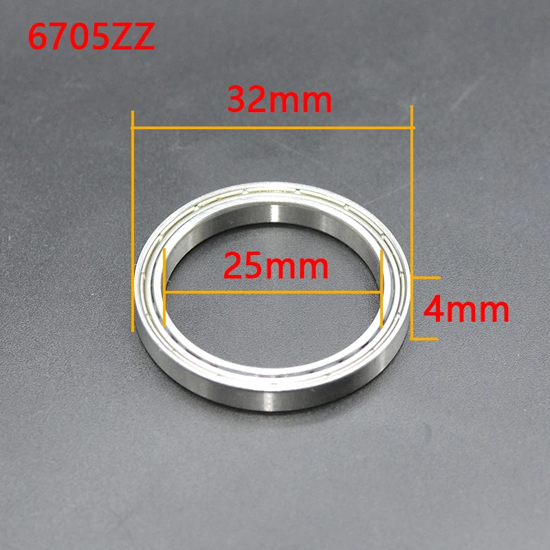 Miniature seal deep groove ball bearing 10/PCS ball bearings miniature bearings mini ball bearing 6705ZZ 25*35*4mm 6700ZZ 6701ZZ 6702ZZ 6703ZZ 6703ZZ 6704ZZ