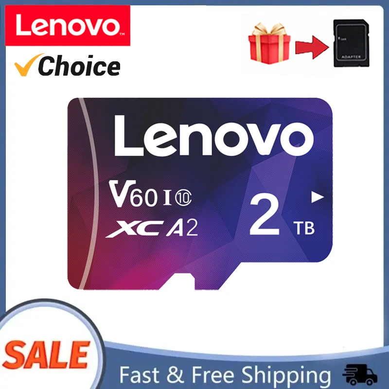 Lenovo 2Tb 1Tb Sd Memory Card Class10 Mini Sd Card 512Gb 256Gb Tf Flash Card 128Gb Per Nintendo Switch Phone Car Device Monitor