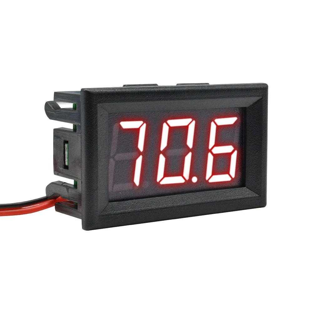 

0.56" AC LED Digital Voltmeter 70-500V Voltage Meter Auto Car Mobile Power Voltage Tester Detector Red/Green/Blue Panel Meter