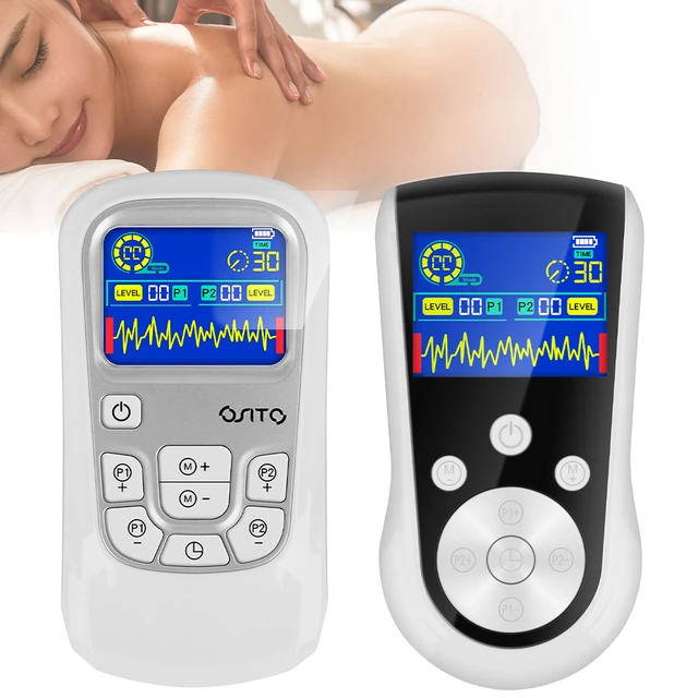 Dual-output Pulse Massager Electrical Muscle Stimulator Tens Acupuncture  Machine Electro Therapy Body Massage Device Pain Relief - Relaxation  Treatments - AliExpress