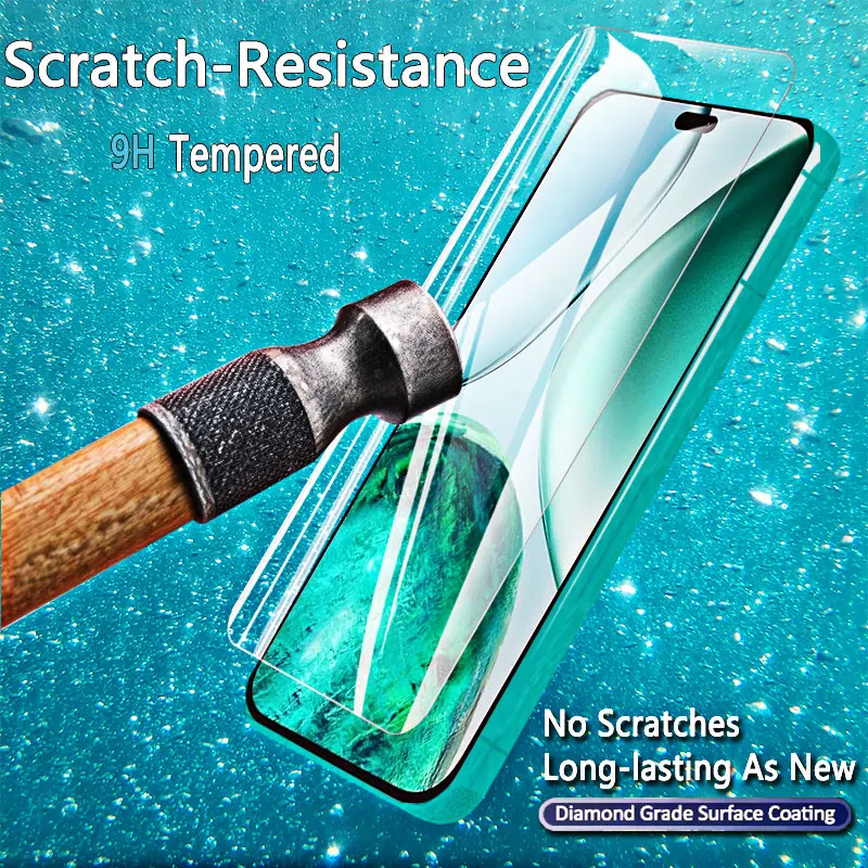 High-Quality Tempered Glass Screen Protector, 9H Hardness, Anti-Scratch, Case-Friendly, Fingerprint-Resistant