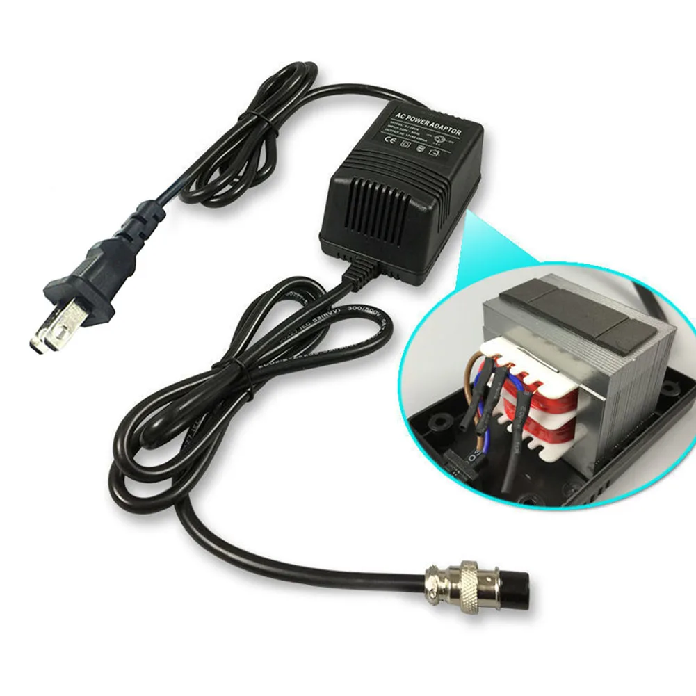

Brand New Musical Instruments Power Adapter 3-pin Connector AC17V 600mA 20VA Replacement Power Round Connector