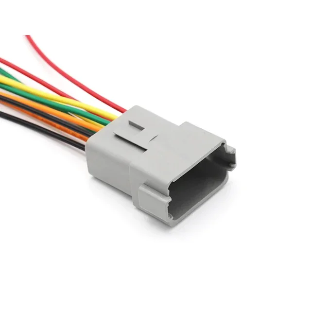 5 Sets Deutsch DT connector with 15cm Wiring harness DT06-2S/DT04-2P 2P 3P 4P 6P 8P 12P waterproof electrical connector 2