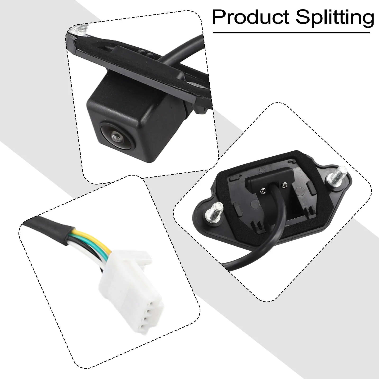 Telecamera Di Retromarcia Per Nissan Qashqai 2008-2015 | OEM 28442-EY00A | Parcheggio Facile E Visibilità Notturna