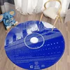 Movie CD Rug DVD Carpet Creative Round Mat Circle Bath Mat Gift Souvenier Home Decoration Rugs for Kitchen Bedroom Living Room 6