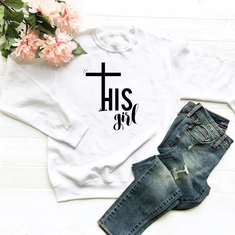 Harajuku This Girl Cotton Women Sweatshirt Fashion O neck Female Plus Size Cusal Pullover Full Long Sleeve Lady Shirts Drop Ship