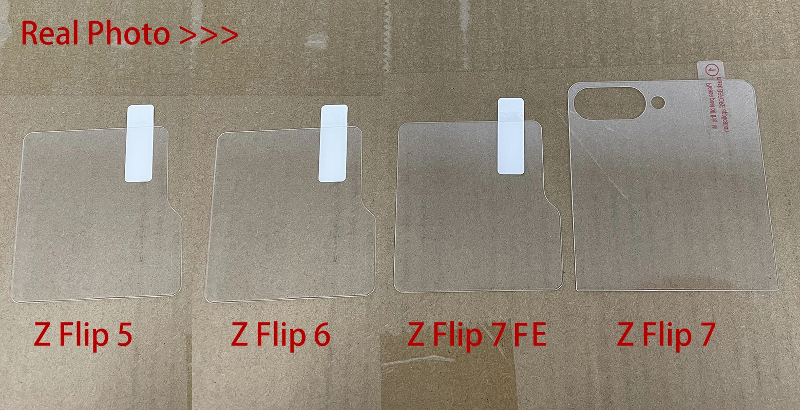 3-Pack Tempered Glass Screen Protector for Foldable Phones - Ultra Clear & Durable 10H Front Shield
