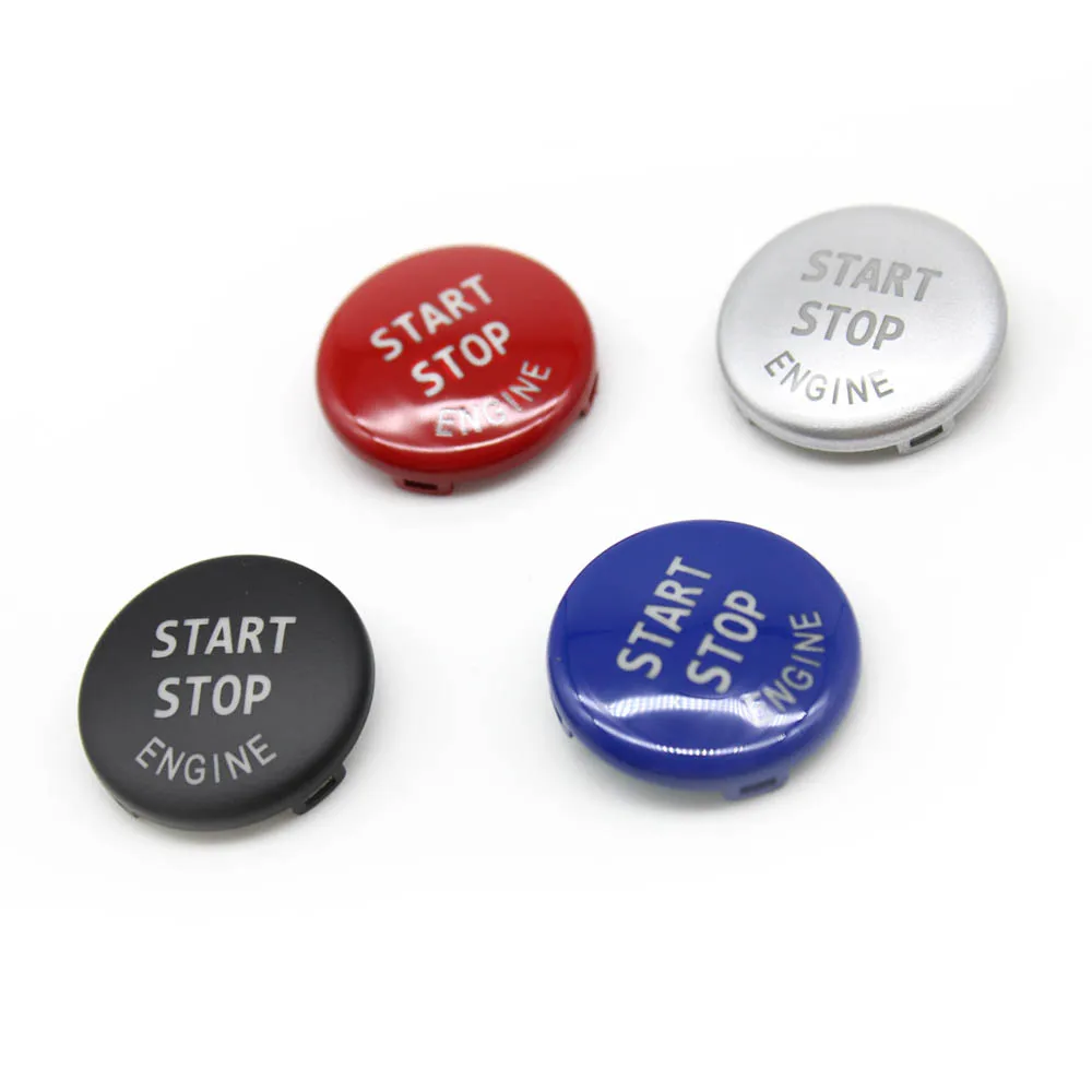 Engine Ignition Start Stop Button Car Gear Lever Auto Parking Switch Cap Letter P Keypress Cover For BMW X5 X6 E70 E71 E72