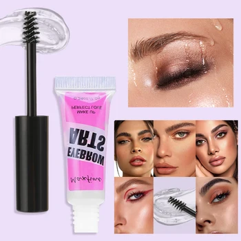 Transparent Hose Eyebrow Glue Waterproof Quick Drying Shaping Long Lasting And Non Smudging Non Shedding Eyebrow Makeup 1