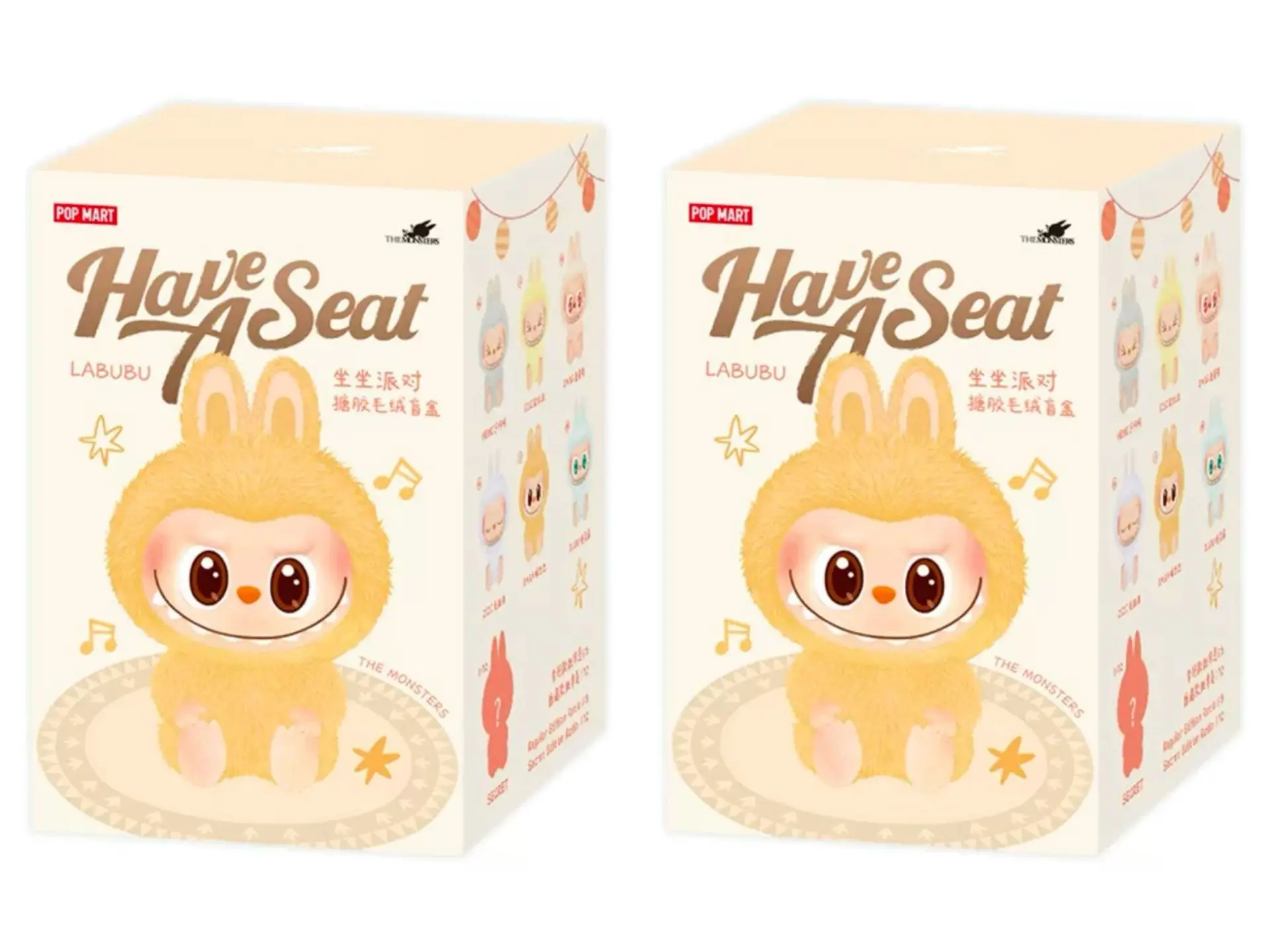 thumbnail image 1 of New Cute Labubu The Monster Heartbeat Macaron Enamel Face Blind Box Pvc Figurine Tabletop Ornament Kawaii Doll Kid Birthday Gift, 1 of 5